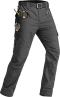 Men's Tactical Cargo Pants Lightweight Water Resistant Ripstop