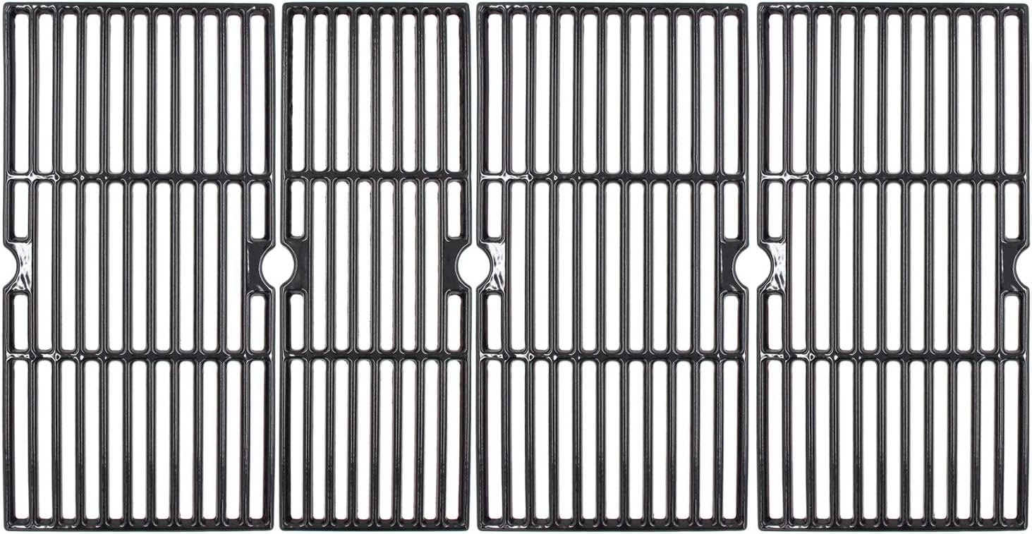 Hongso Porcelain Cast Iron Grill Grates for CharBroil Models