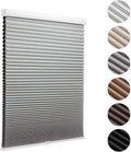 Blackout Cordless Cellular Shade 34in x 36in Grey - Room Darkening