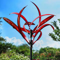 LimeHill Wind Spinner for Garden and Yard - Large Metal Kinetic Art