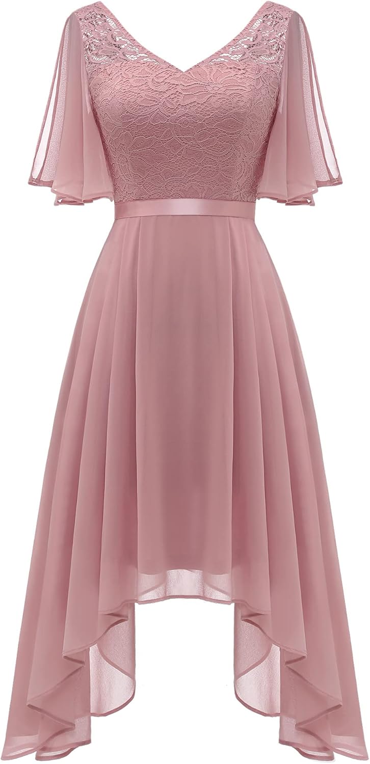 BeryLove Homecoming Cocktail Formal Party Dress for Weddings