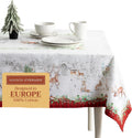 Rectangle Cotton Tablecloth 60 x 108 in - Elegant European Design