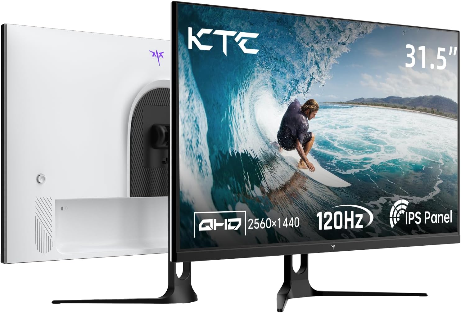 KTC 32 Inch Computer Monitor - 2K 1440P IPS with 120Hz Refresh Rate