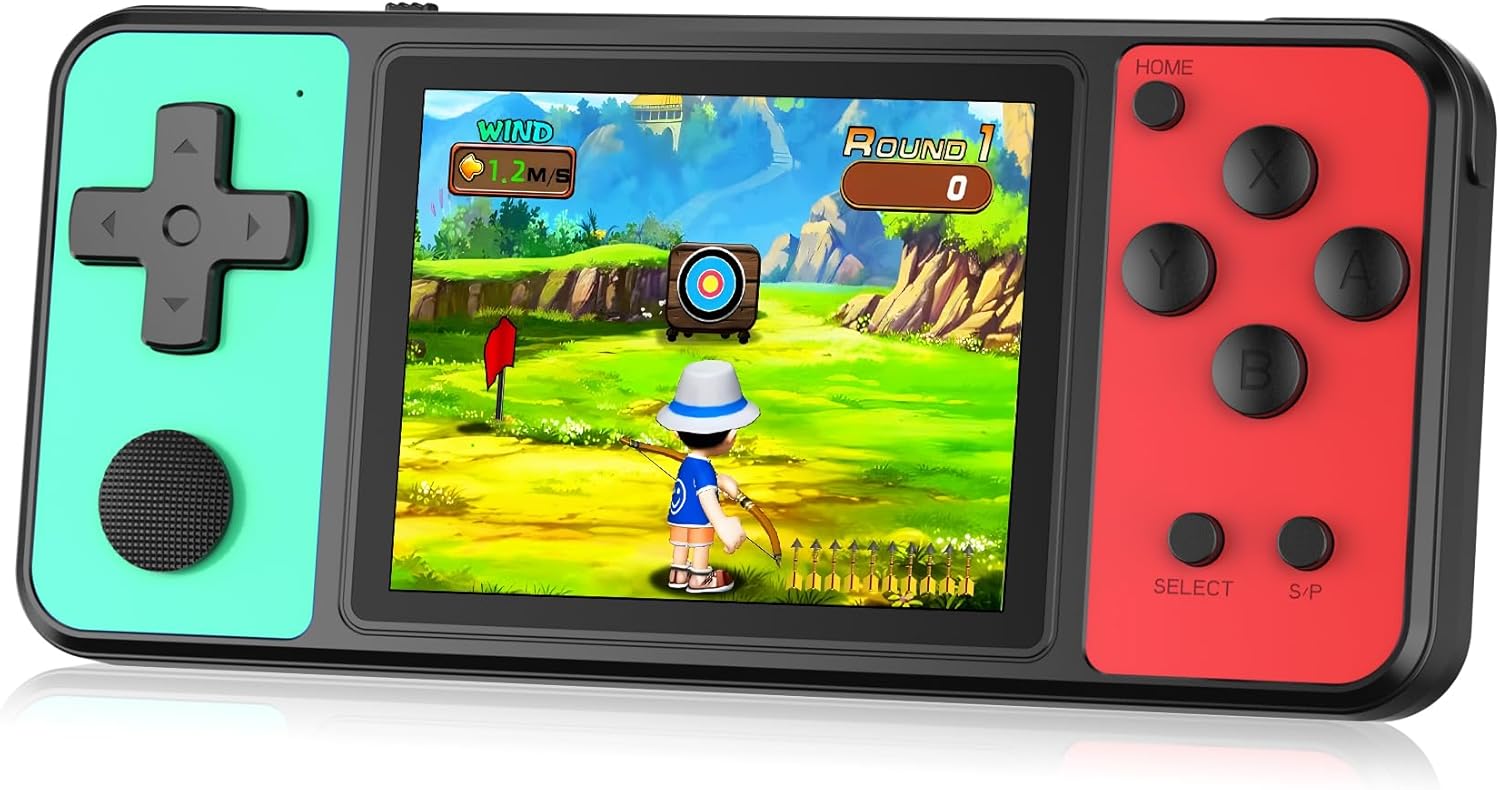 32 Bit Handheld Game Console with 139 Built-in Games for Kids