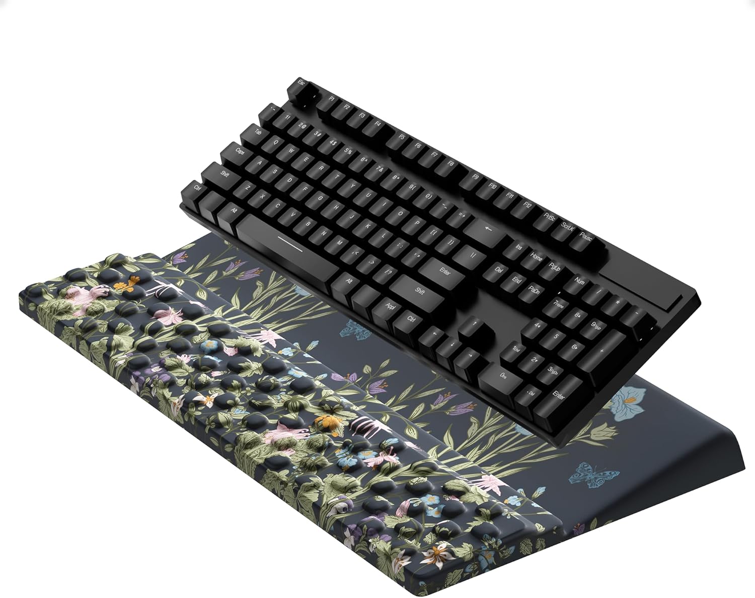 Comfortable Ergo Keyboard Stand with Wrist Rest