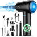 9000mAh Electric Air Duster: 11-in-1, 3-Gear Adjustable with LED