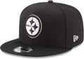 NFL 9FIFTY Black White Snapback Hat - One Size Fits All