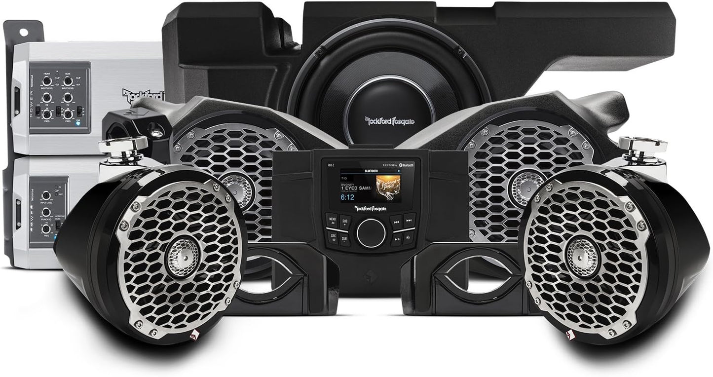 Rockford Fosgate RZR-STAGE5 1,150 Watt Stereo Kit for Polaris RZR