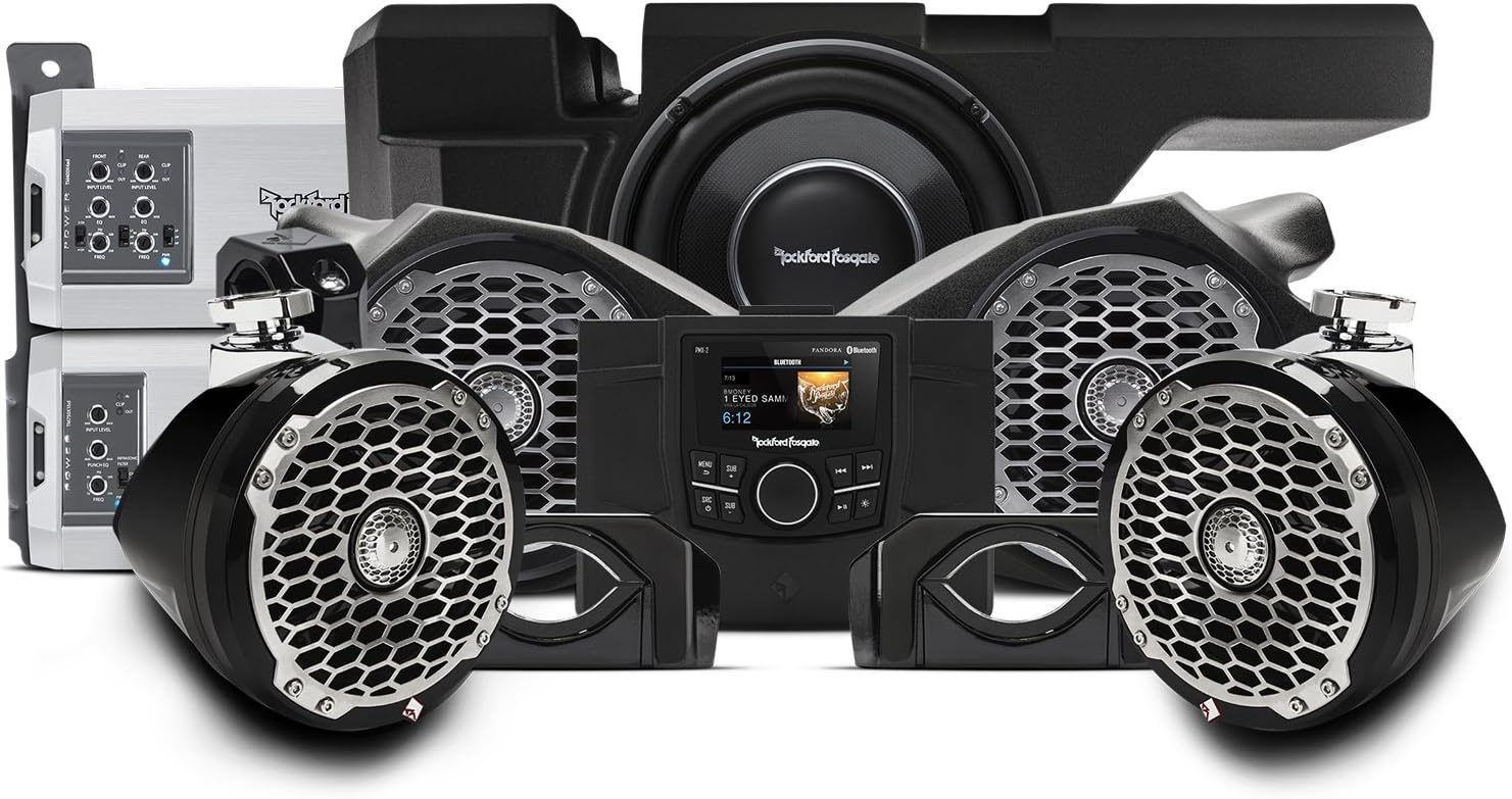 Rockford Fosgate RZR-STAGE5 1,150 Watt Stereo Kit for Polaris RZR