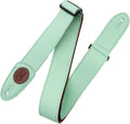 Suede Guitar Strap with Garment Leather Front - Adjustable Comfort