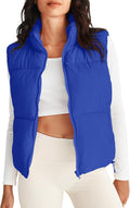 Puffer Vest Women Lightweight Quilted Zip Up Vest - Warm Fall Layer is