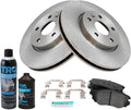TRQ Front Brake Pad & Rotor Kit Compatible with 10-17 Buick and 10-20