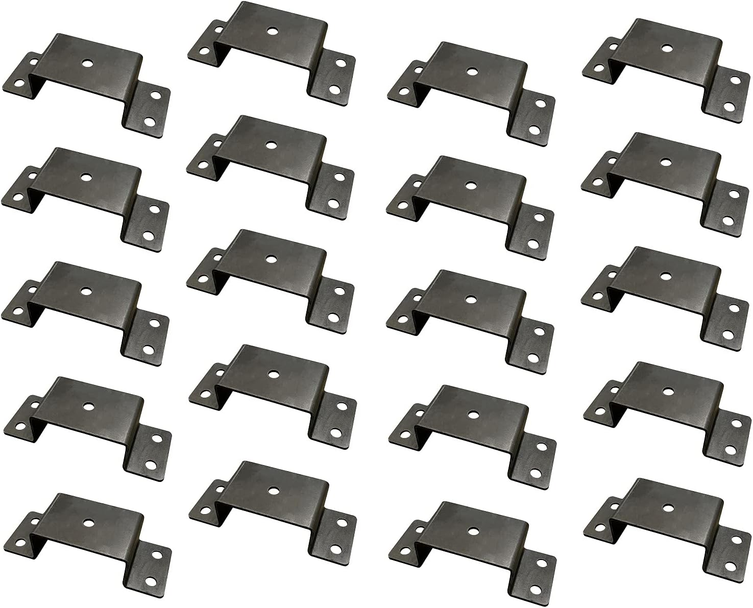 Heavy Duty Bolt-On 2x4 Steel Stake Pockets for Trailers