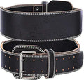 Weight Lifting Belt for Men & Women - Premium 100% Leather Support