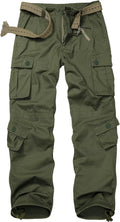 Womens Cargo Pants with Pockets Ripstop Camo - Durable Everyday Fit 8