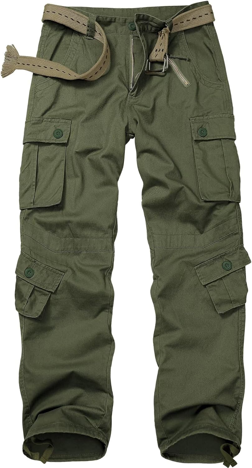 Women's Casual Combat Cargo Pants for Outdoor Adventures
