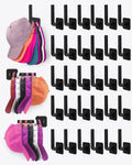 30-Pack Hat Organizer Wall Hooks - Space-Saving Cap Storage