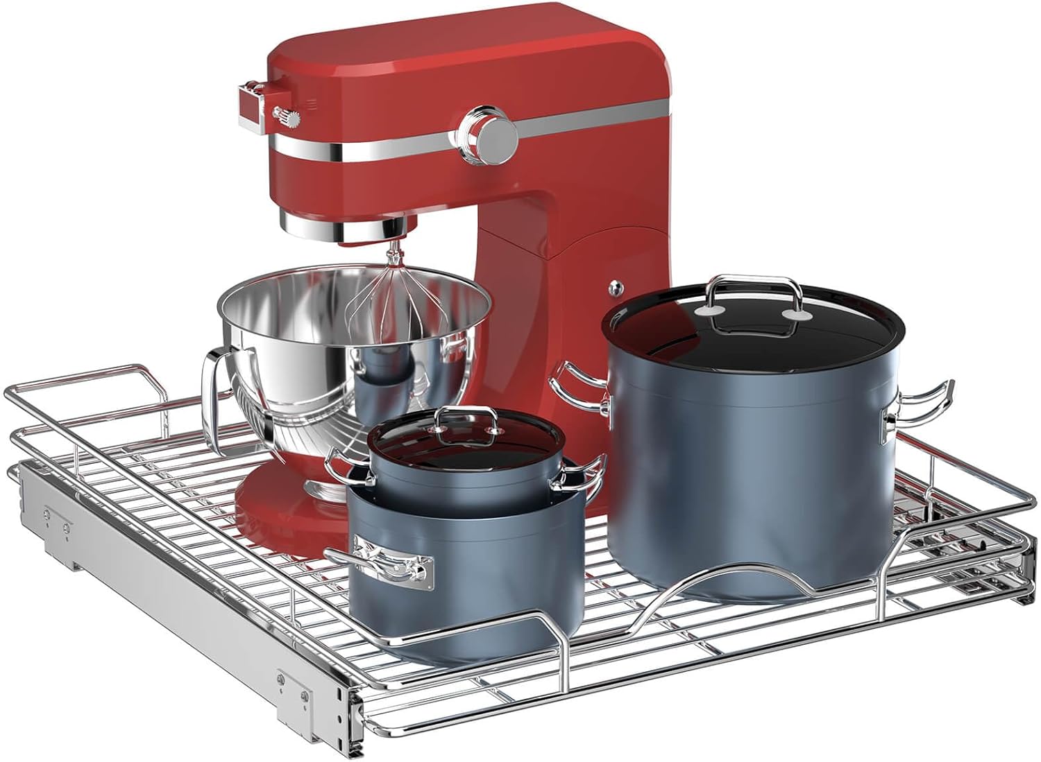 OCG Pull Out Cabinet Organizer for Easy Kitchen Storage Solutions