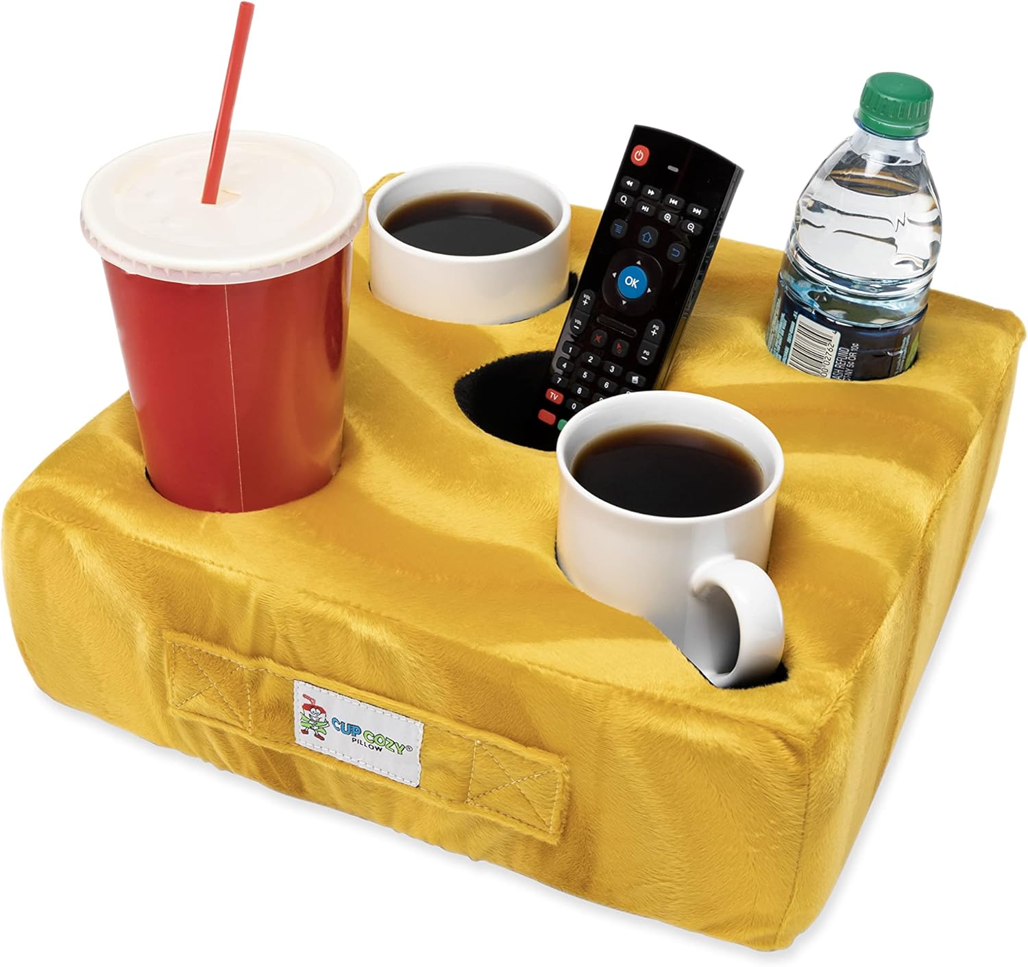 Cup Cozy Deluxe Pillow - The Ultimate Drink Holder for Comfort