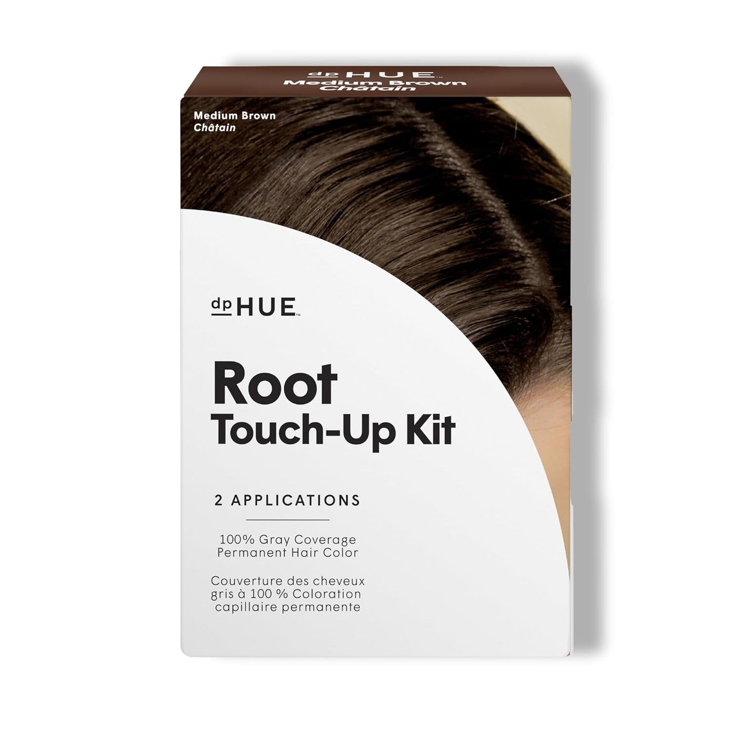 dpHUE Root Touch-Up Kit for Gray Coverage - Medium Brown