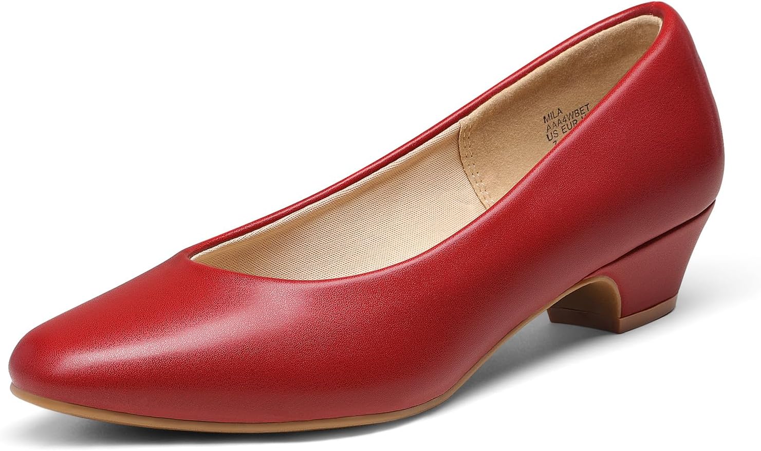 DREAM PAIRS Women's Mila Low Chunky Heel Pump Shoes Review