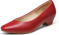 Womens Mila Low Chunky Heel Pump Shoes - 1.5in Comfort