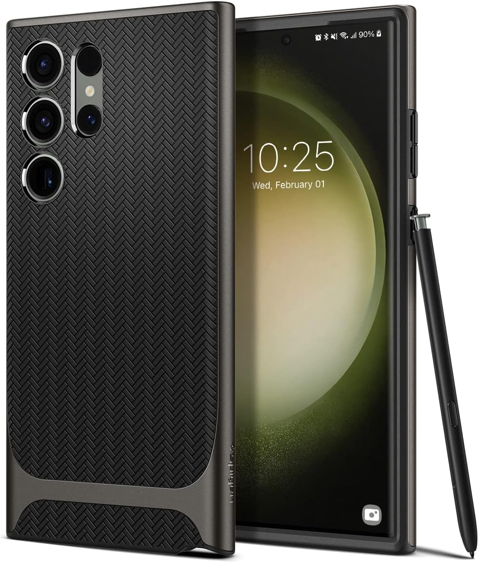 Galaxy S23 Ultra Slim Case - Shock-Absorbing TPU + Polycarbonate