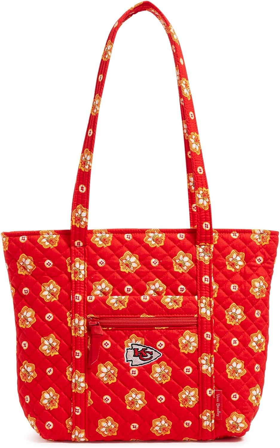 Vera Bradley Women's NFL Small Tote Bag for Team Spirit Lovers