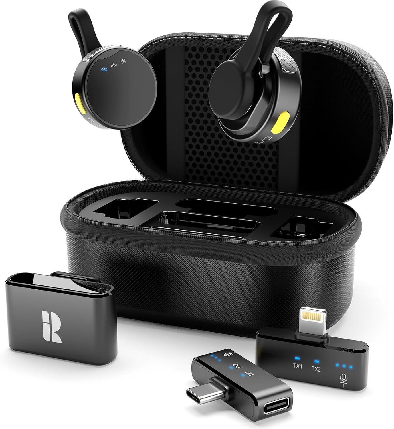 Wireless Mini Microphone for Camera and Mobile Devices