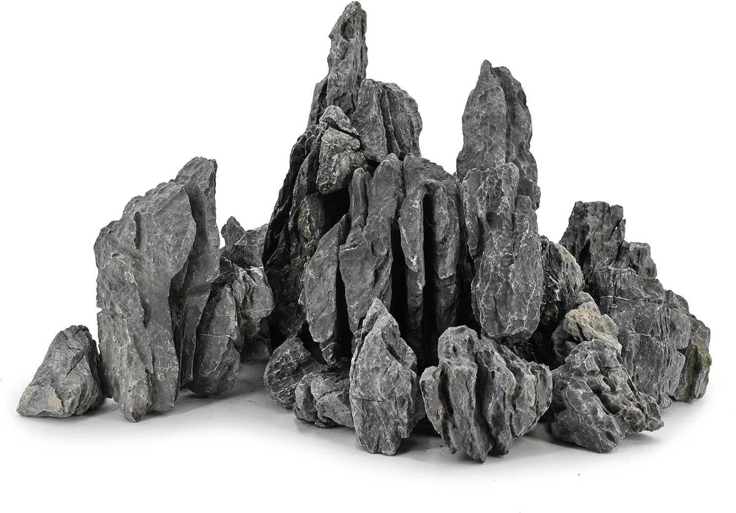 Unocho Seiryu Stone Aquarium Rocks for Stunning Aquascaping