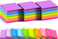 36-Pack 3x3 Sticky Notes - 9 Bright Colors, Strong Adhesive for Home & Office