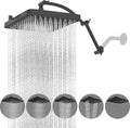 Rain Shower Head 13in High Pressure Rainfall Showerhead - Spa Shower