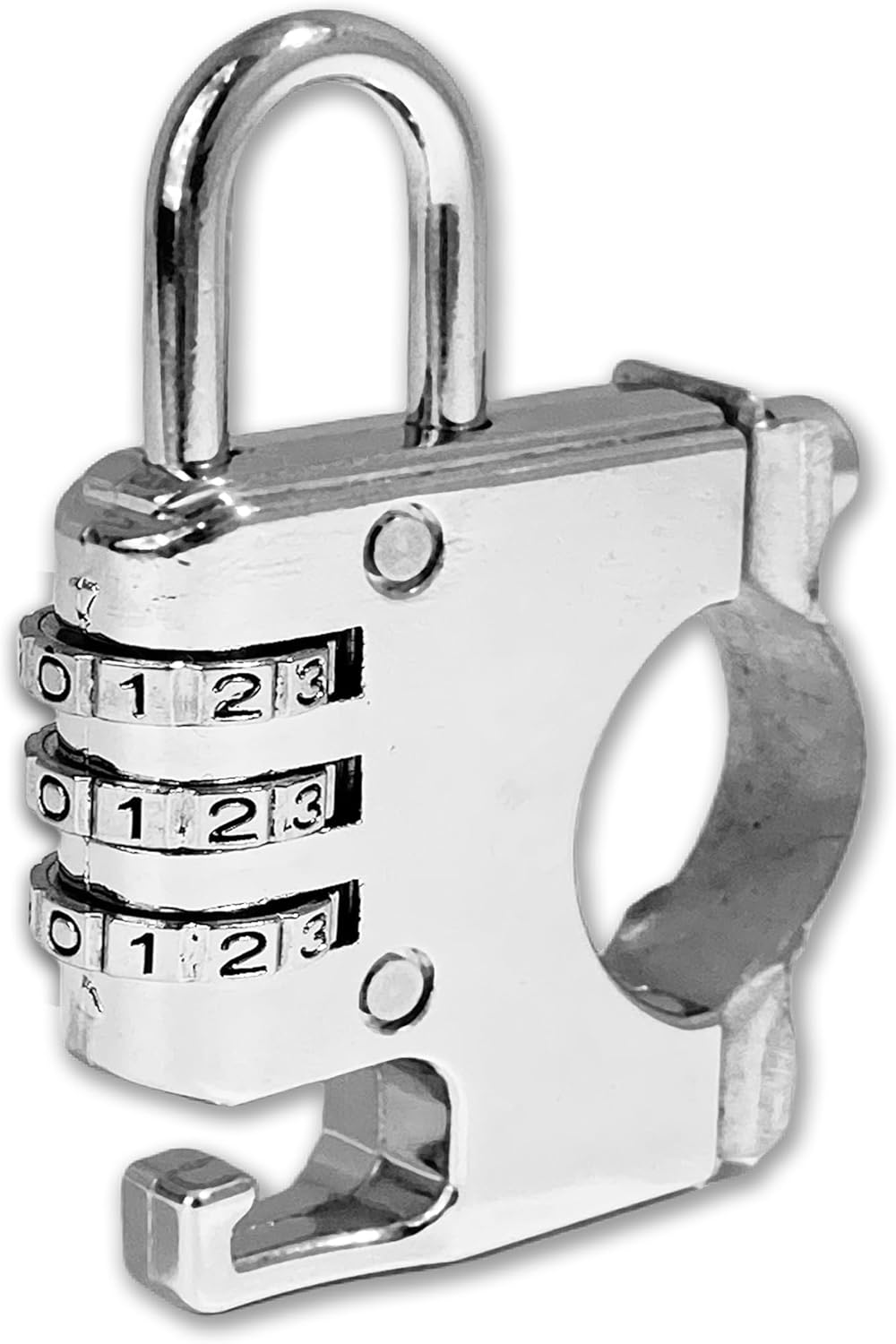 Secure Your Ride: Stainless Helmet Lock