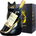 Cat Wine Bottle Holder Decorative Tabletop Wine Rack - Elegant Gift