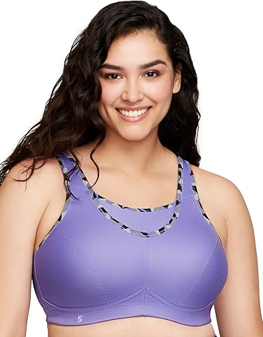 Glamorise Women's Full Figure No Bounce Plus Size Sports Bra