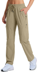 Women's Hiking Pants Quick Dry Lightweight Cargo Pants - UPF 50 2