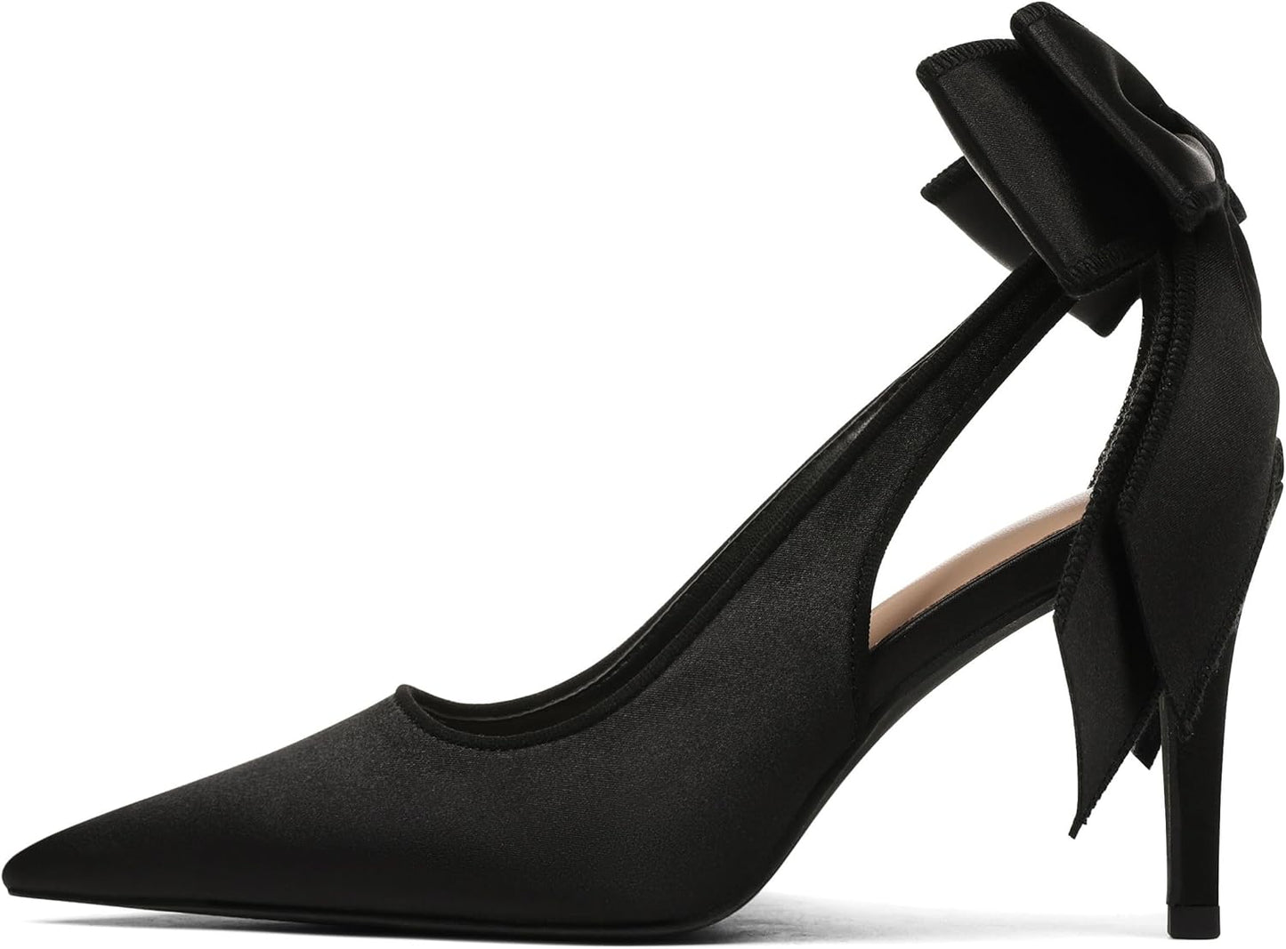 Mattiventon Slingback Heels for Women with Charming Bow Design