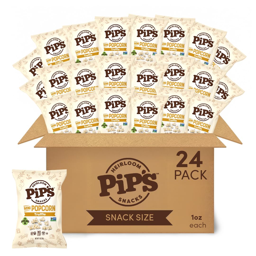 Heirloom Truffle Mini Popcorn - Healthy Gluten Free Snack Packs