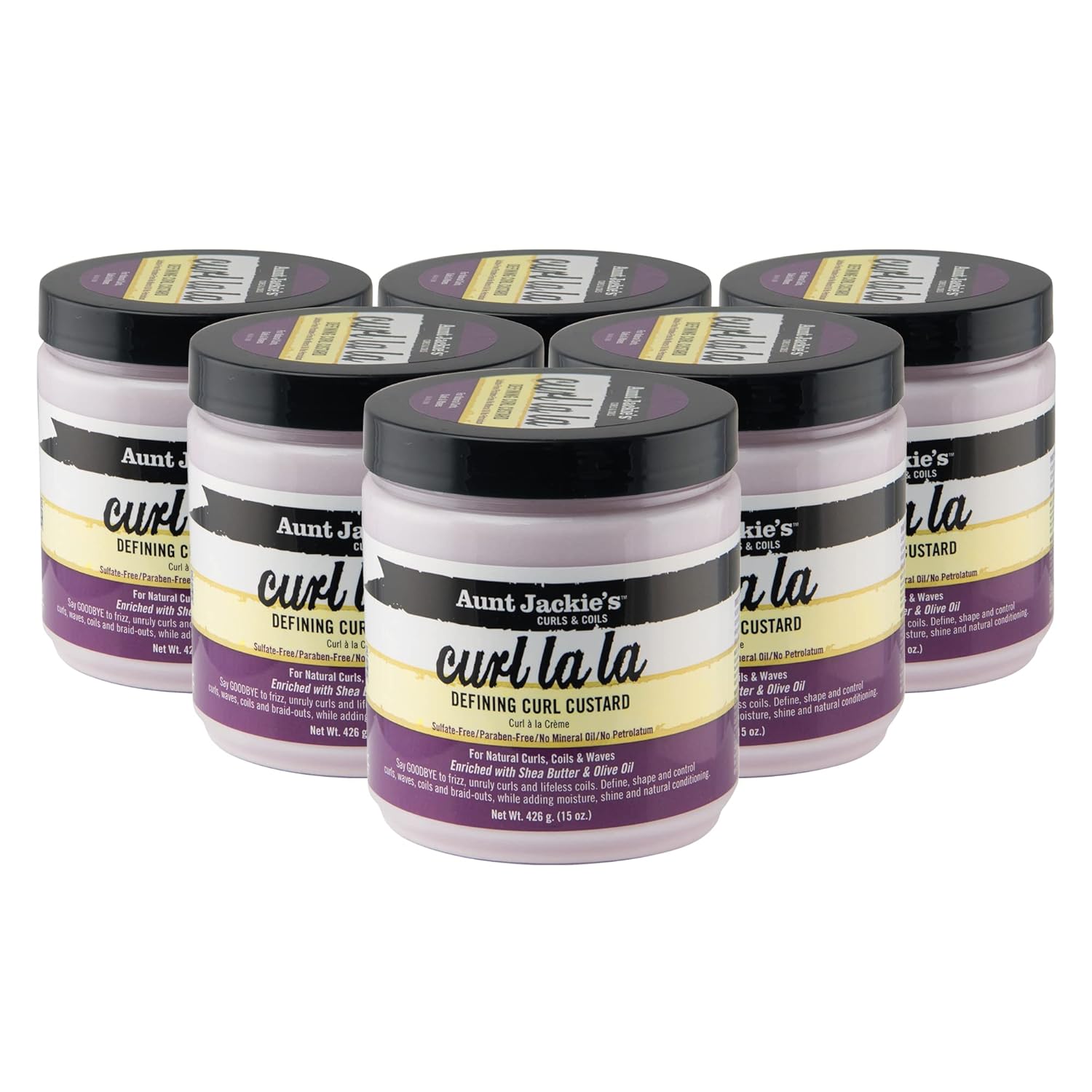 Aunt Jackie's Curls and Coils Defining Custard for Natural Hair