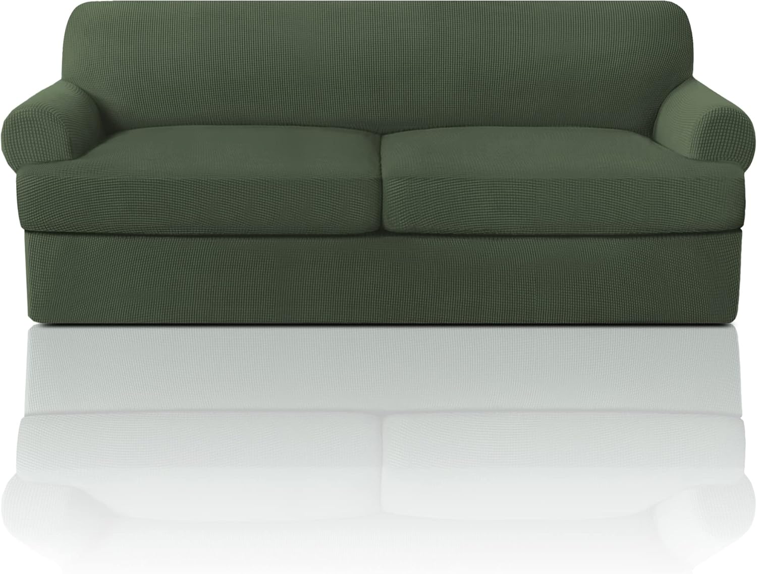 PrinceDeco T Cushion Sofa Slipcover for 3 Piece Couch Covers
