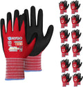 KAYGO Safety Work Gloves MicroFoam Nitrile Coated - Reliable Grip