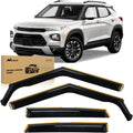 Nilight in Channel Rain Guards for Chevy TrailBlazer 2021-2025 - Vent