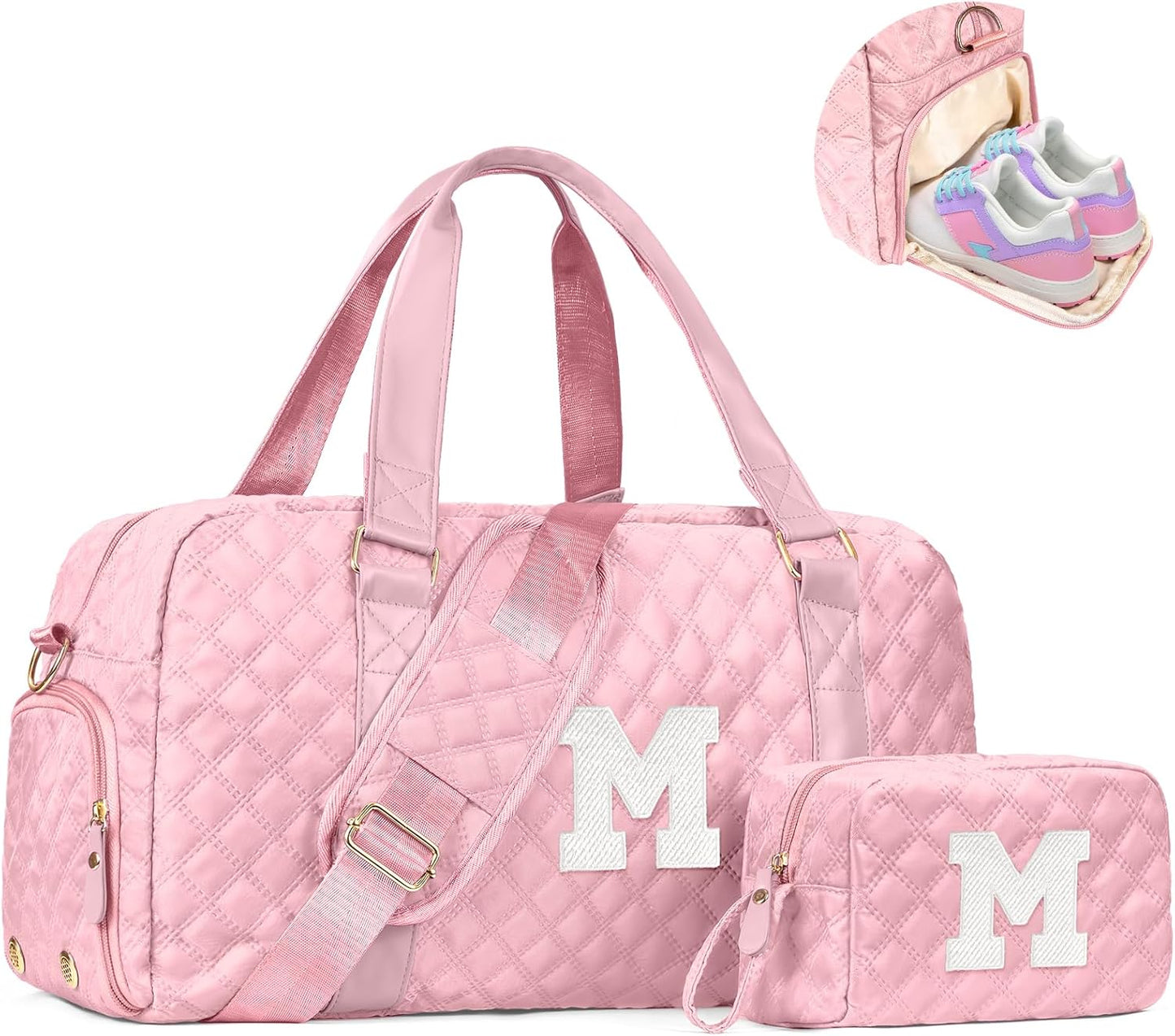 Personalized Duffle Bag for Women and Girls - Stylish Gift