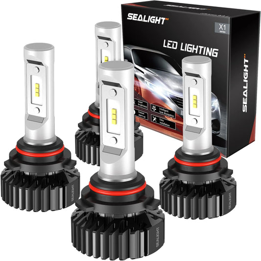 SEALIGHT 9005 9006 Light Bulbs for Brighter Fog Driving Safety
