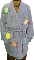 Cozy Up: Coffee Mugs Bath Robe