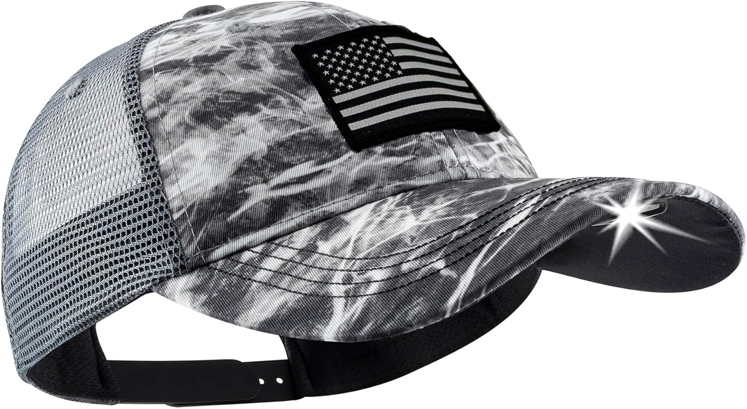 LED Hat Light - POWERCAP Baseball Cap with Built-in LED Light
