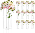 Tall Acrylic Vase Wedding Centerpieces for Elegant Events