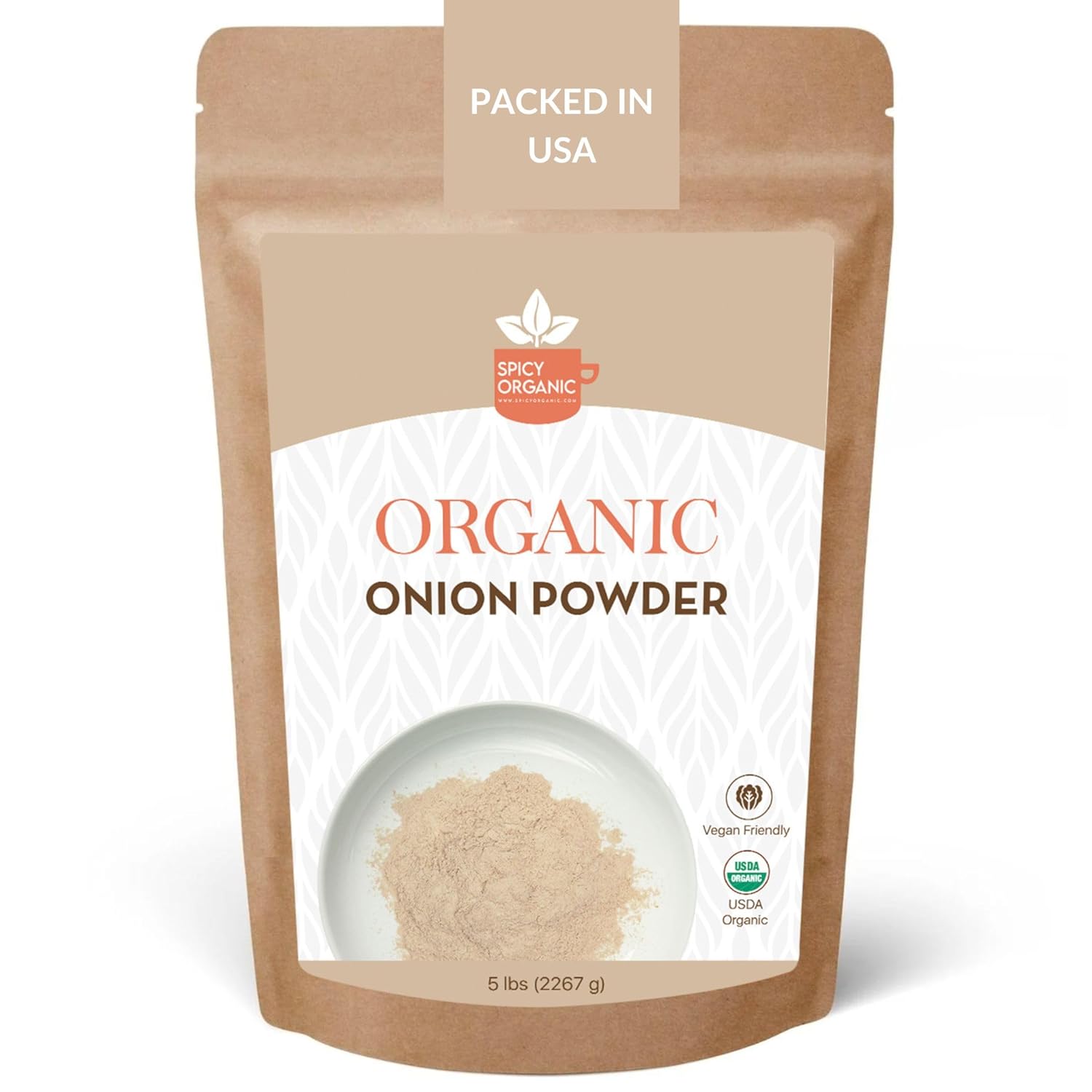 SPICY ORGANIC White Onion Powder - The Ultimate Organic Seasoning