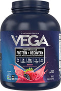 Vega Sport Vegan Protein Powder 4.2 lb Berry - 30g Protein per Serving