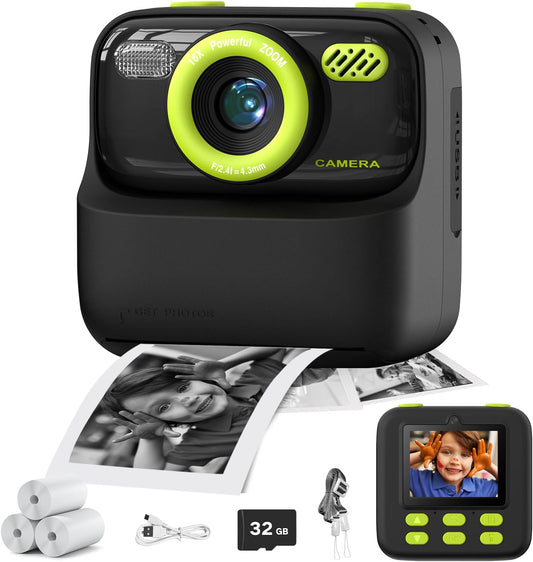 Kids Instant Print Camera for Creative Fun and Learning